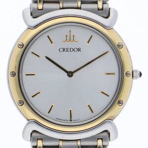 CREDOR Watches 5A74-0050 YG/Stainless Steel Quartz
